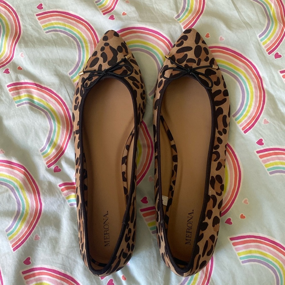 Cheetah Print Flats